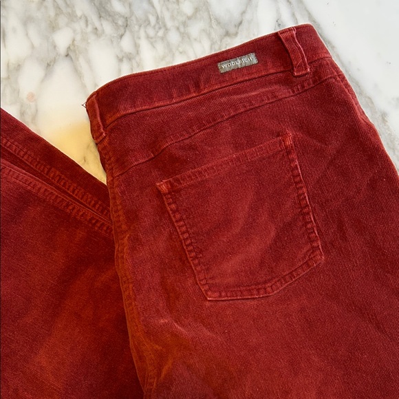 Woolrich Women's Red Corduroy Pants - Picture 1 of 4
